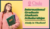 International Graduate Students Scholarships at Chulalongkorn University, Thailand