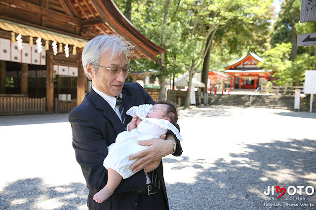 大縣神社でのお宮参り出張撮影