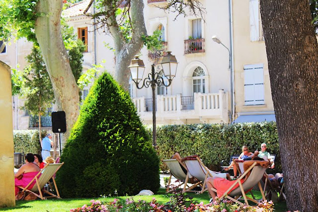 narbonne jardins public sieste musicale midinettes