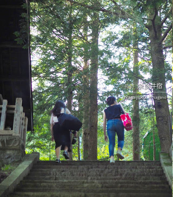 奈良井宿の八幡宮