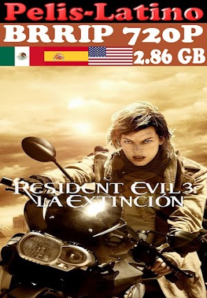 Resident Evil 3 - La Extinción [2007] [BRRIP] [720P] [Latino] [Castellano] [Inglés] [Mediafire] 