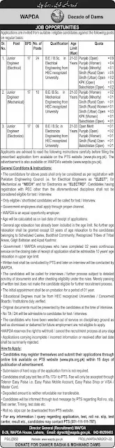 WAPDA Jobs 2022 - Apply Online | Govt jobs in Pakistan