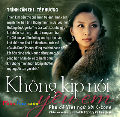 Phim Không Kịp Nói Yêu Em - Too Late To Say I Love You [Vietsub] Online