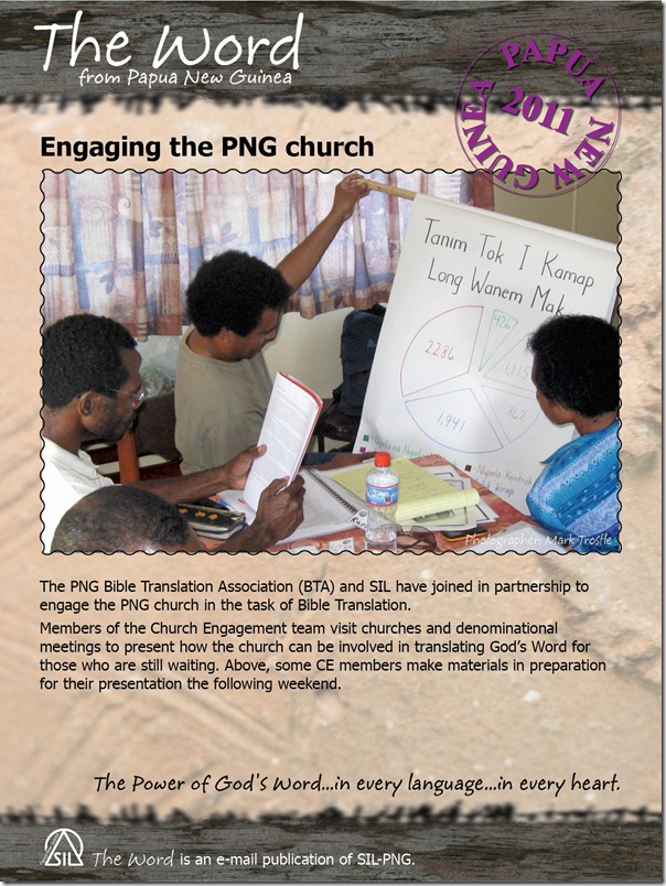 2011-01-19 Engaging the PNG Church