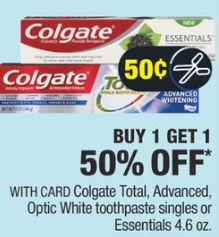 Colgate Essentials with Coconut Oil Toothpaste, 4.6 ounce
