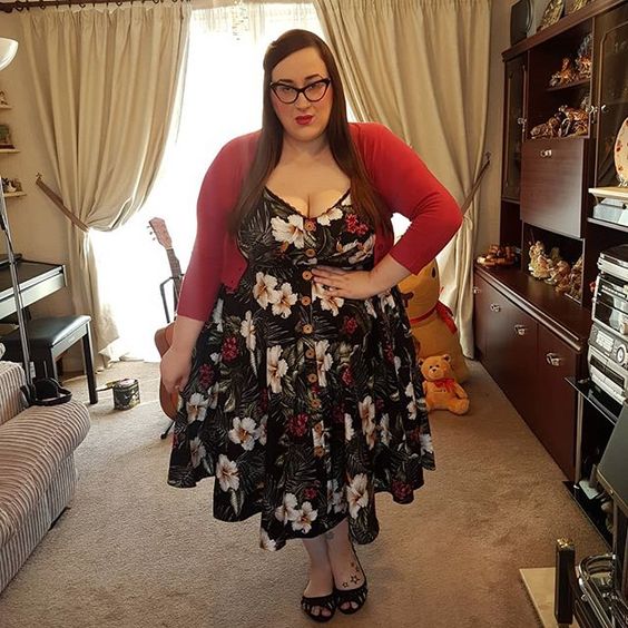 Hell Bunny Tahiti 50's plus size Dress