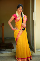 Chandini Chowdary Glamorous Saree Photo Shoot web.filmyfi.com