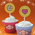 Free cupcake wrappers & toppers download