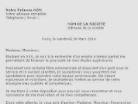 Exemple De Lettre De Motivation Vendeuse Sans Experience