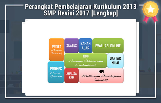  Berikut yakni Perangkat Pembelajaran Kurikulum  Perangkat Pembelajaran Kurikulum 2013 SMP Revisi 2017 [Lengkap]