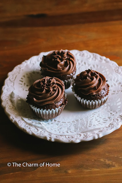 Small Batch Chocolate Cupcakes