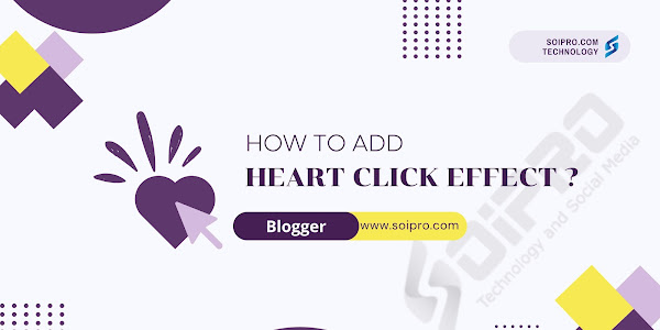 How to add bouncing heart effect when clicking somewhere in Blogger with JavaScript