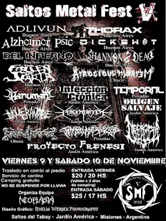 Saltos metal fest V (2012)