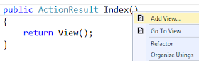 Add View To Index method