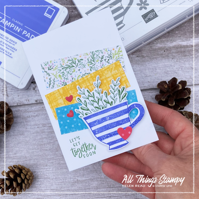 Stampin Up UK Tea Boutique card ideas