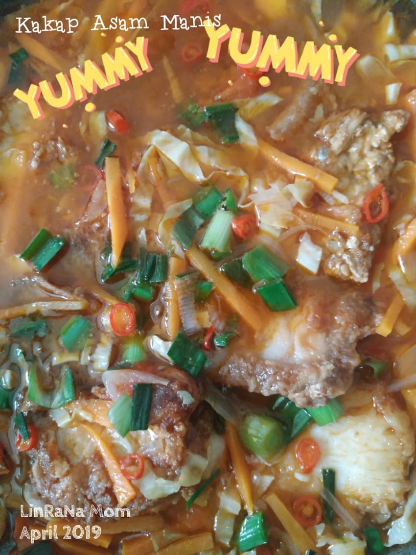 Resep Mudah KAKAP ASAM MANIS