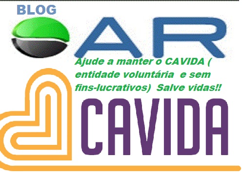 Ajude o CAVIDA  a salvar vidas  –  ONG de caráter educativo, social e de promoção da saúde