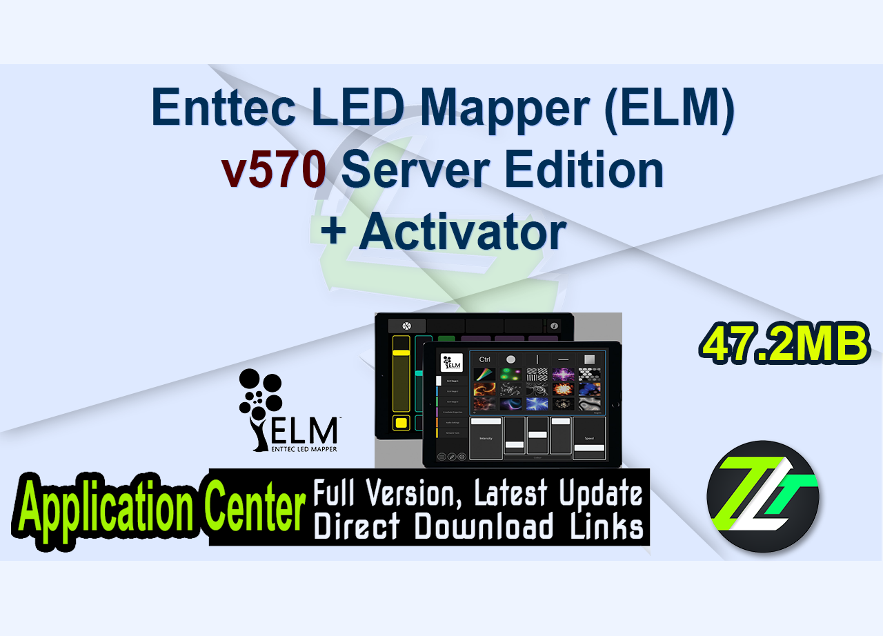 Enttec LED Mapper (ELM) v570 Server Edition + Activator