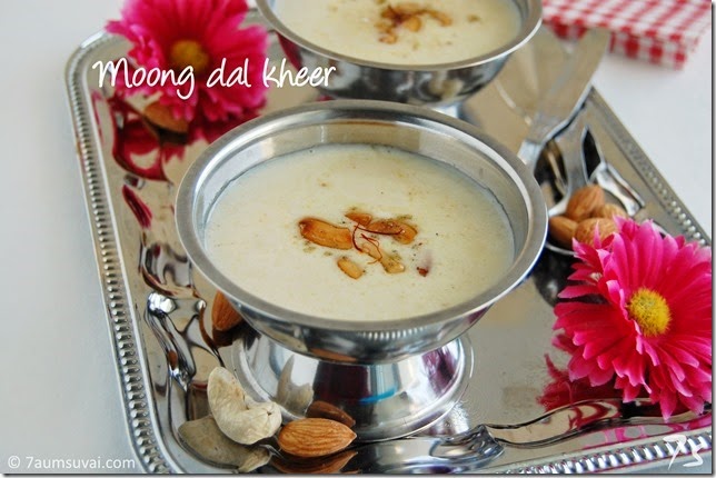 Moong dal kheer