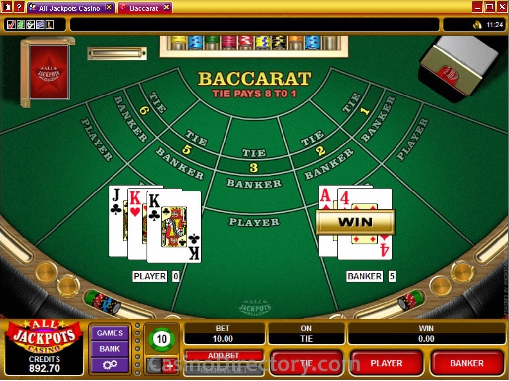 How to play online casino baccarat game