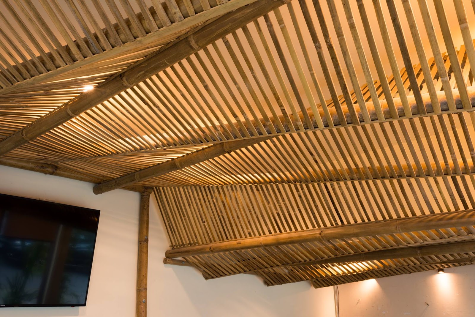 60 Desain Plafon  Bambu  Sederhana Berkonsep Modern 