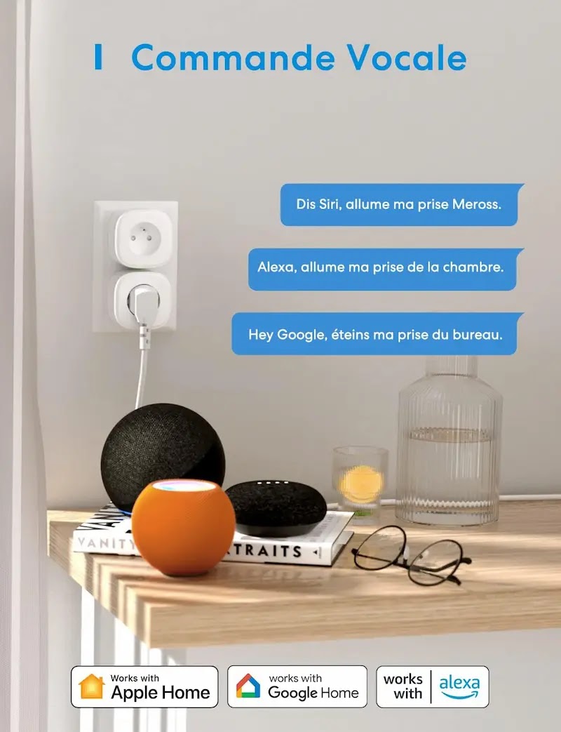 Imagen ilustrativa de enchufe inteligente para el hogar conectado en 2025