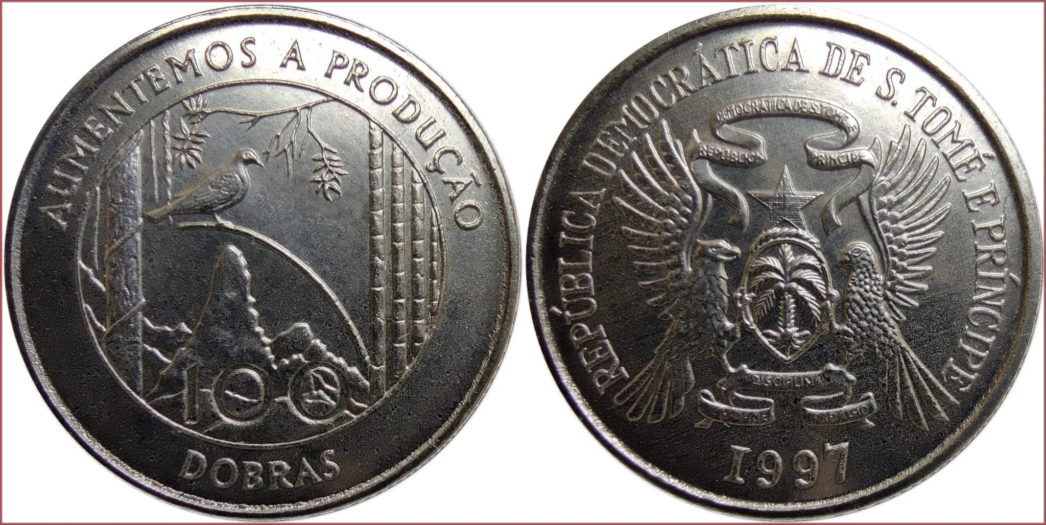 100 dobras, 1997: Democratic Republic of São Tomé and Príncipe