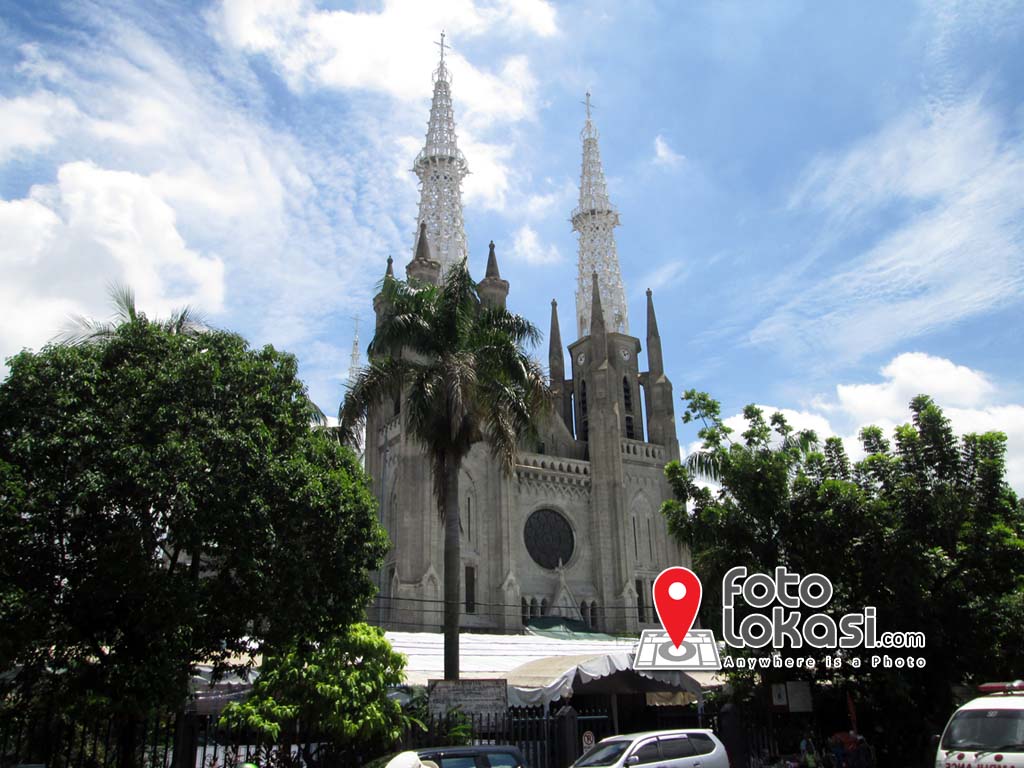Gereja Katedral Jakarta  Foto Lokasi