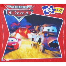 Disney Pixar Cars Toys - Disney Pixar Cars 24 Piece Puzzle Mcqueen & Mater