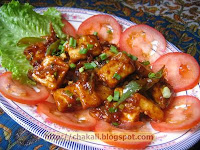 paneer chili, chilli paneer