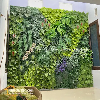 Jasa Vertical Garden Kudus - Tukang Taman Vertical Sintetis dan Vertical Asli di Kudus