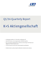 K+S, Q1, 2016, front page