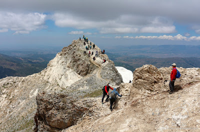 The program of active rest in Chimgan mountains (Uzbekistan)