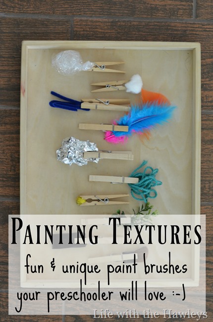 Painting Textures- Life with the Hawleys