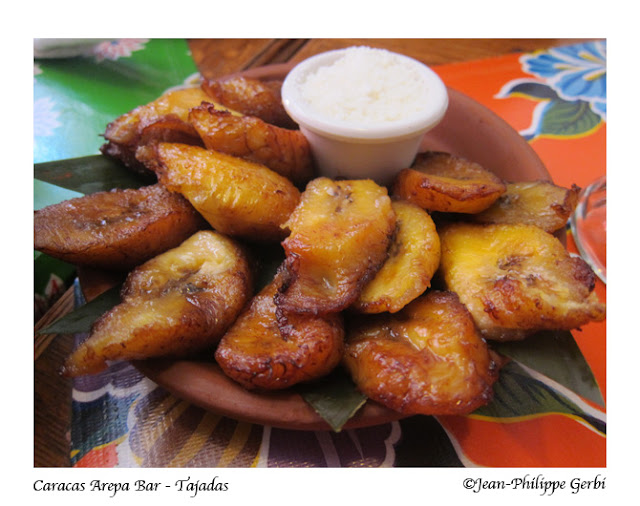 Image of Tajadas at Caracas Arepa Bar in the East Village NYC, New York