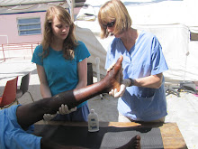 Ann, PT and helper Maria