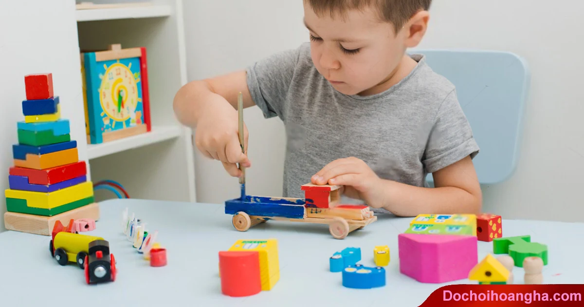 Cách chọn mua đồ chơi gỗ thông minh phù hợp theo tuổi cho bé