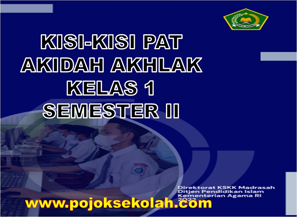 Kisi-kisi Soal PAT Akidah Kelas 1