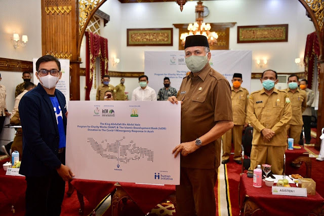 KAAP dan IsDB Salurkan 7.500 Paket Pencegahan Covid-19, Pemerintah Aceh Sampaikan Apresiasi