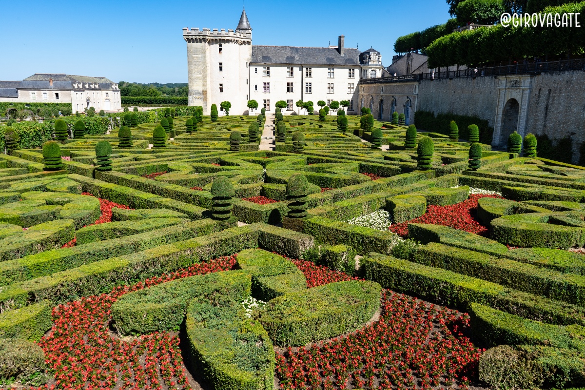 castello Villandry giardino ornamentale