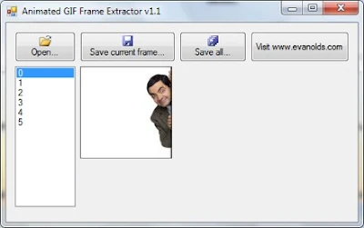 download besplatni programi Animated GIF Frame Extractor