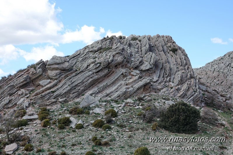 Cerro de la Sardina - Cerro Carboneras - Cerro del Pendejo - Cueva Bermeja - Cerro Colmenarejo - Tajo de Pompeyo - Cerro de Rajete
