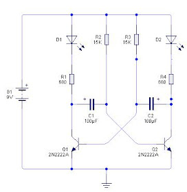 rangkaian oscillator transistor