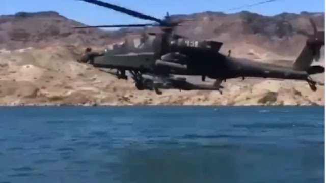 US choppers over Arizona lake passed off as IAF Apaches over Pangong Tso