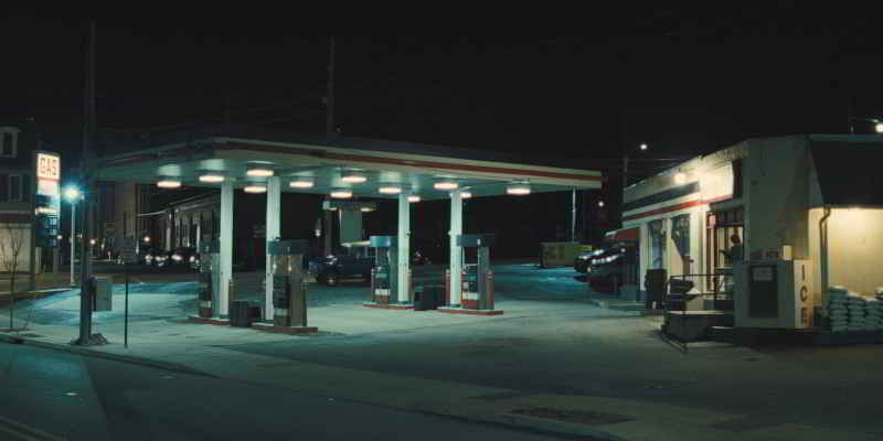 Petrol station in Phoenixville