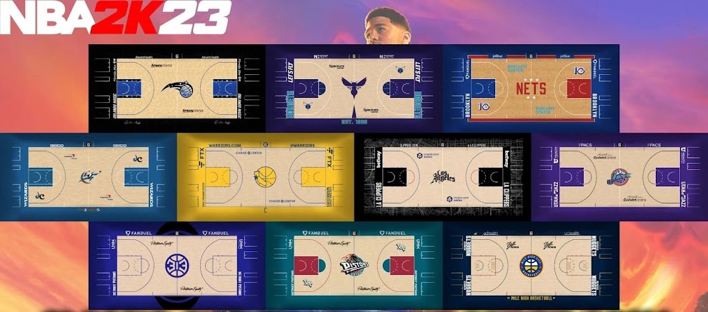 22-23 Classic and Statement Court by SRT-LeBron | NBA 2K23