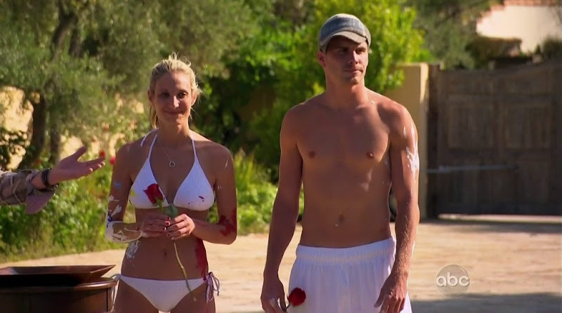 Michael Stagliano Shirtless in Bachelor Pad s2e02