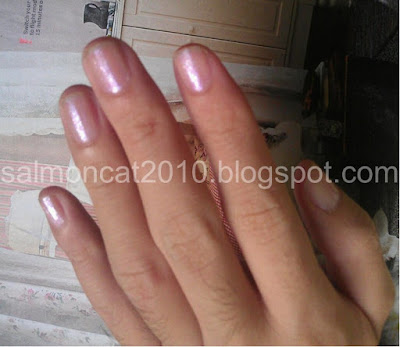 caronia peach blossom nail polish