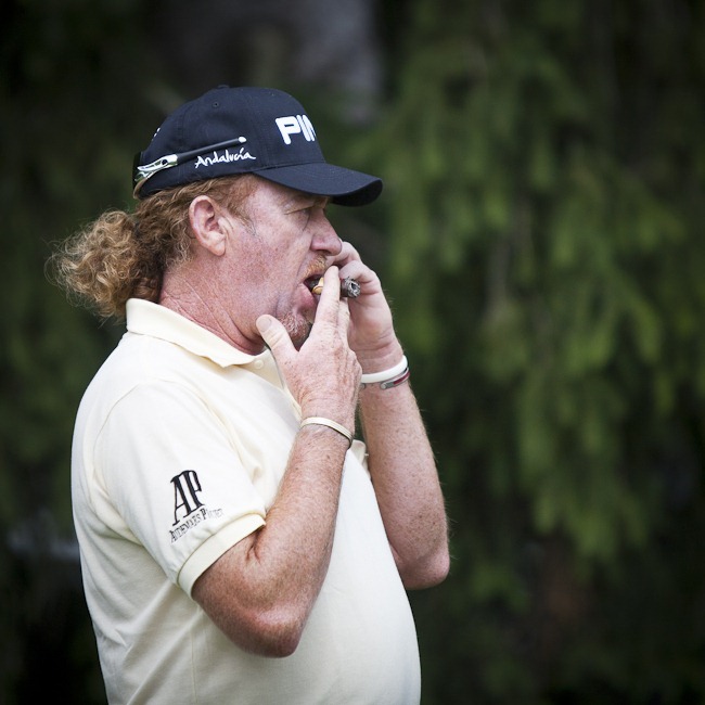 Miguel Angel Jimenez at 2011 US Open