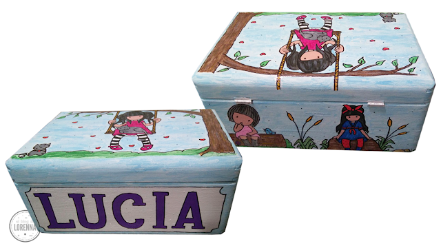 Caja de madera personalizada